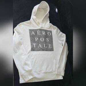 Aeropostale Men's White Hoodie